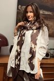 Laundry B Wicklow Scarf Coffee Bean /10 =